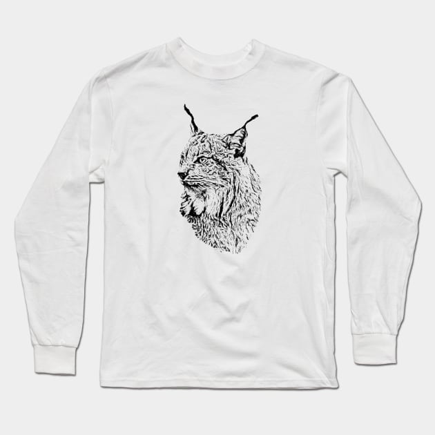 Lynx Long Sleeve T-Shirt by Guardi